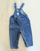 Load image into Gallery viewer, Oshkosh Denim Overalls Pink Label 2t
