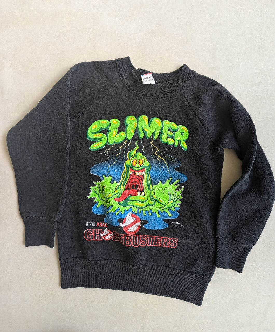 Ghostbuster Slimer Sweatshirt 6y