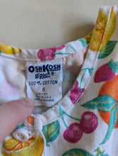 Load image into Gallery viewer, Oshkosh Citrus Fruits Romper 5-6y
