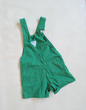 Load image into Gallery viewer, Oshkosh Green Cotton Shortalls 4-6y
