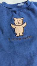 Load image into Gallery viewer, I Love Hugs Sweatshirt Romper 18-24m
