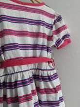 Load image into Gallery viewer, Healthtex Pink Striped Dress 4t
