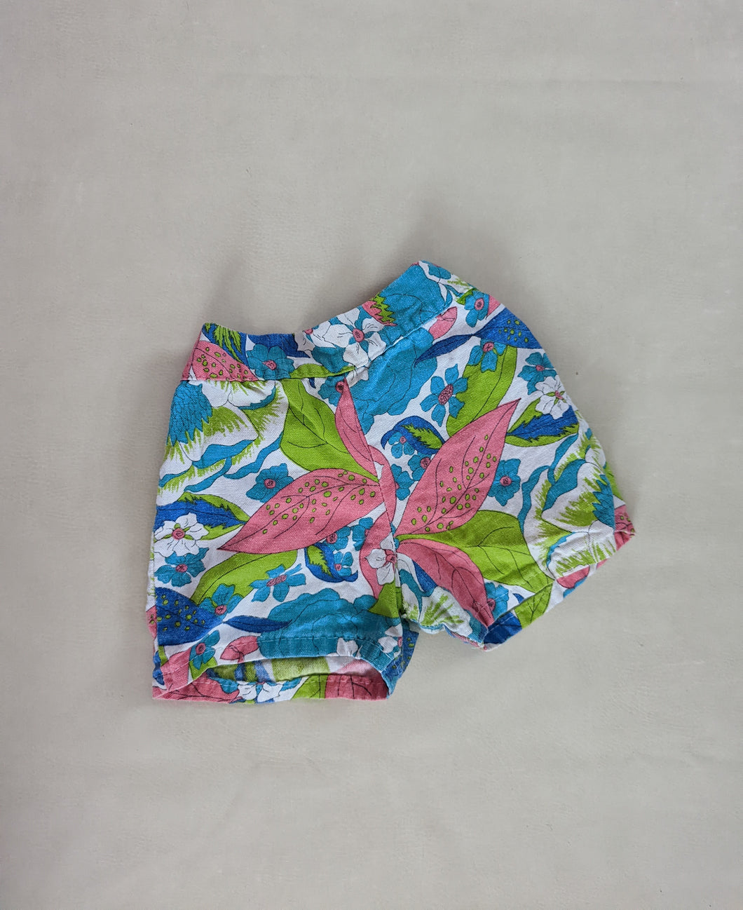 Tropical Floral Shorts 3-4y READ