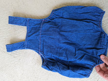 Load image into Gallery viewer, Kids Play Denim Bubble Romper 24m
