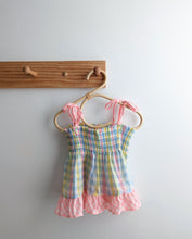 Load image into Gallery viewer, Pastel Gingham Top 2t
