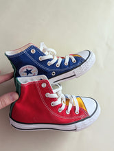 Load image into Gallery viewer, Converse Colorblock High Tops Kids 12 (eu 29)

