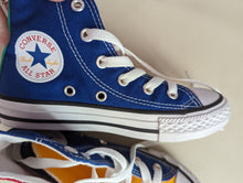 Load image into Gallery viewer, Converse Colorblock High Tops Kids 12 (eu 29)
