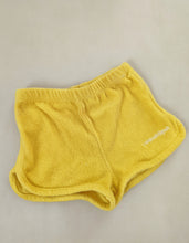 Load image into Gallery viewer, Oshkosh Yellow Terry Shorts 4t
