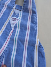 Load image into Gallery viewer, Oshkosh Striped Cord Overalls 4-5y
