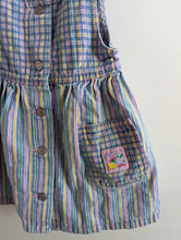 Load image into Gallery viewer, Lee Denim Striped Dress 3t
