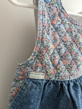 Load image into Gallery viewer, Lee Floral Denim Dress 3t
