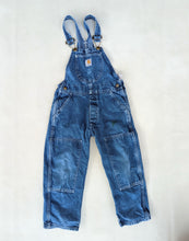 Load image into Gallery viewer, Carhartt Denim Double Knee Overalls 4-5y
