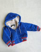 Load image into Gallery viewer, Oshkosh Blue Sherpa Lined Jacket 2-3y
