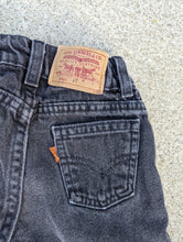 Load image into Gallery viewer, Levi&#39;s Orange Tab Black Jeans 4t
