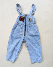 Load image into Gallery viewer, Guess Bowling Denim Overalls 12m

