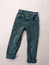 Load image into Gallery viewer, Levi&#39;s Green Distressed Jeans 7y
