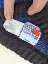 Load image into Gallery viewer, McKids Black &amp; Blue Sweater 5-6y
