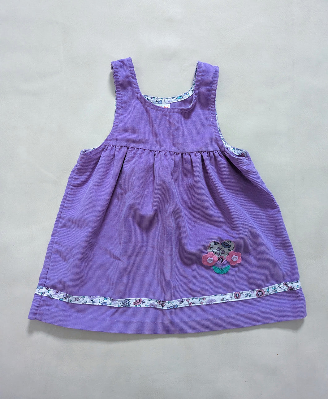 Healthtex Purple Sleeveless Dress 4t