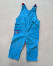 Load image into Gallery viewer, Fisher Price Teal Cord Romper 24m
