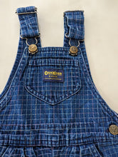 Load image into Gallery viewer, Oshkosh Grid Print Overalls 3-4y
