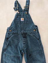 Load image into Gallery viewer, Carhartt Green Double Knee Overalls 5y
