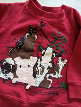 Load image into Gallery viewer, Farm Animals Sweatshirt 2t
