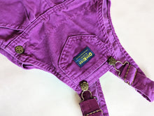 Load image into Gallery viewer, Oshkosh Purple Cord Overalls 3-4y
