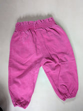 Load image into Gallery viewer, Paperbag Waist Pink Joggers 18m
