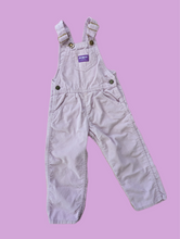 Load image into Gallery viewer, Oshkosh Lilac Cord Overalls 3-4y
