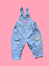 Load image into Gallery viewer, Oshkosh Ice Cream Patch Overalls 18m

