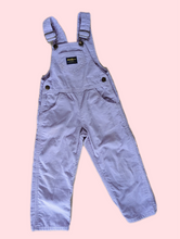 Load image into Gallery viewer, Oshkosh Light Lilac Overalls 3-4y
